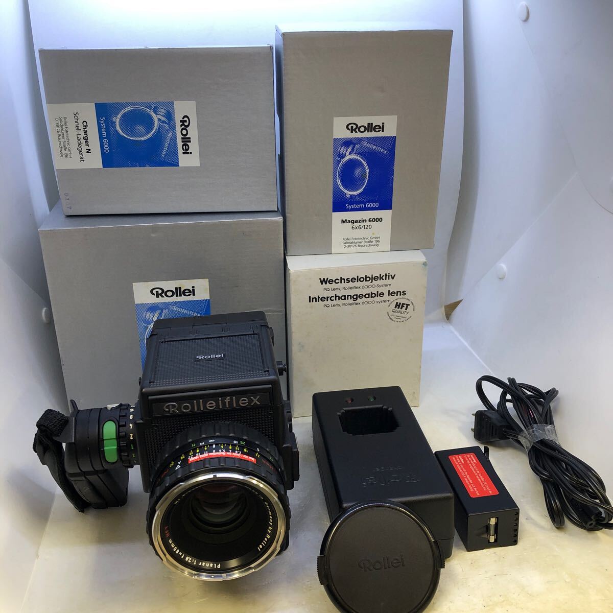 ★未使用に近い★極希少 動作品!!★ Rollei ローライ RolleiFlex 6008 AF Integral /Rollei-HFT Planar 80mm F2.8 拍卖