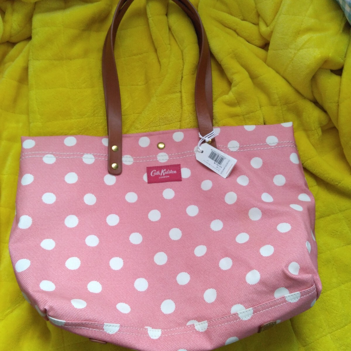 【S7】トートバッグ■Cath Kidston■水玉バック■拍卖