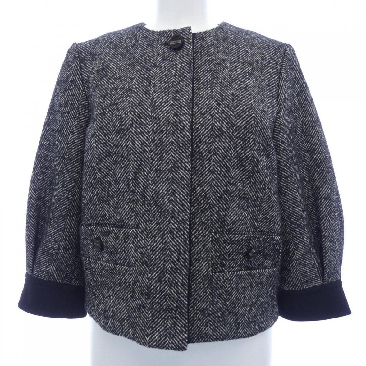 マックスマーラ Max Mara ノーカラージャケット拍卖