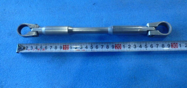 ☆オートバイバーハンドル用 アルミスタビライザーバー 補強 ナビ スマホ ドラレコ ETC などの取り付けに拍卖