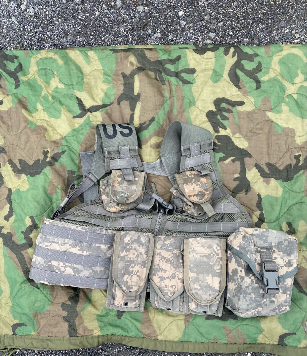 米軍実物 米軍放出品 FLC UCP ACU ロード キャリア サバゲー ミリタリー  チェストリグ ベスト拍卖