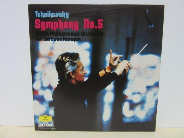 LP1045■LPレコード■ヘルベルト・フォン・カラヤン チャイコフスキー:交響曲第5番 20MG0371【中古】拍卖