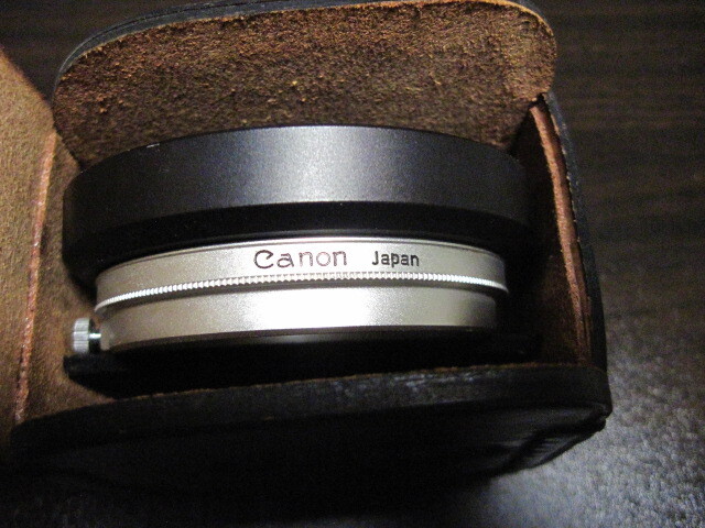 ◆Canon キヤノン 広角 レンズフード W-60 純正品 当時物 日本製 ◆拍卖