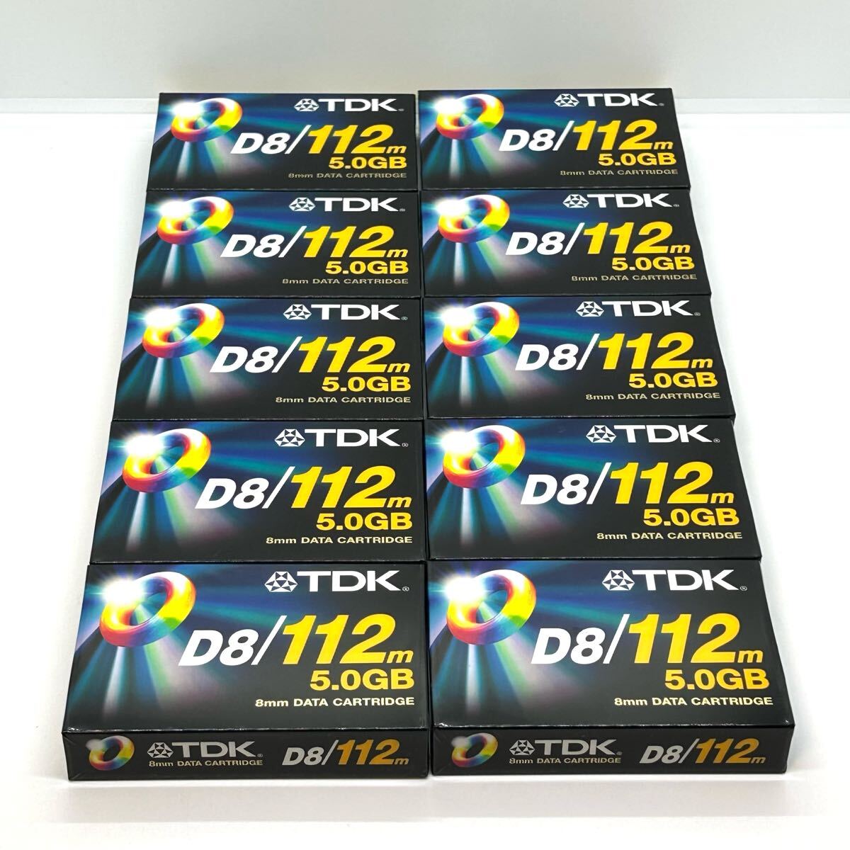 未開封 TDK 8mm データカートリッジ D8/112m 5.0GB DC8-112N カセットテープ拍卖