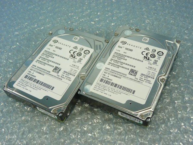 1RZB // 2個セット SEAGATE ST1200MM0009 1.2TB 2.5インチ SAS 10K(10000)rpm 12Gb 15mm / 10602388665 //Fujitsu PRIMERGY TX1320 M4 取外拍卖