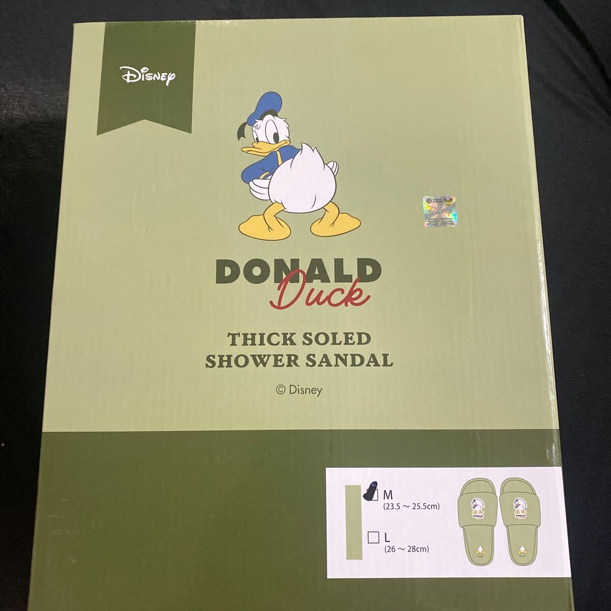 Disneyディズニー★ドナルドダック★シャワーサンダル★グリーン★Mサイズ23.5~25.5cm拍卖