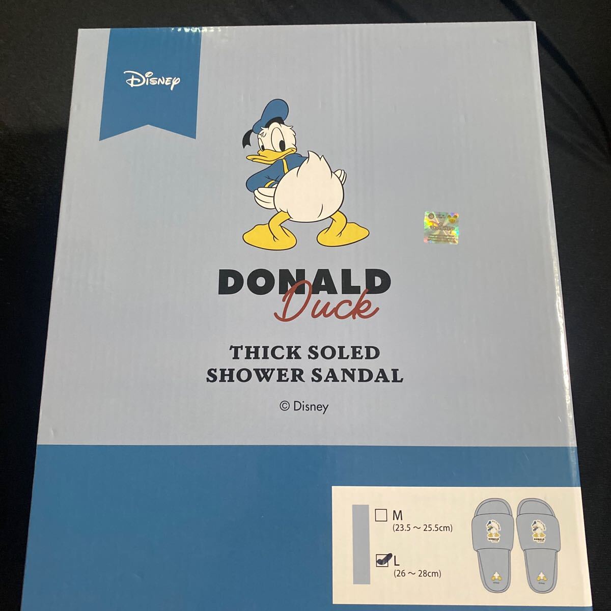 Disneyディズニー★ドナルドダック★シャワーサンダル★ブルー★Lサイズ26〜28cm拍卖