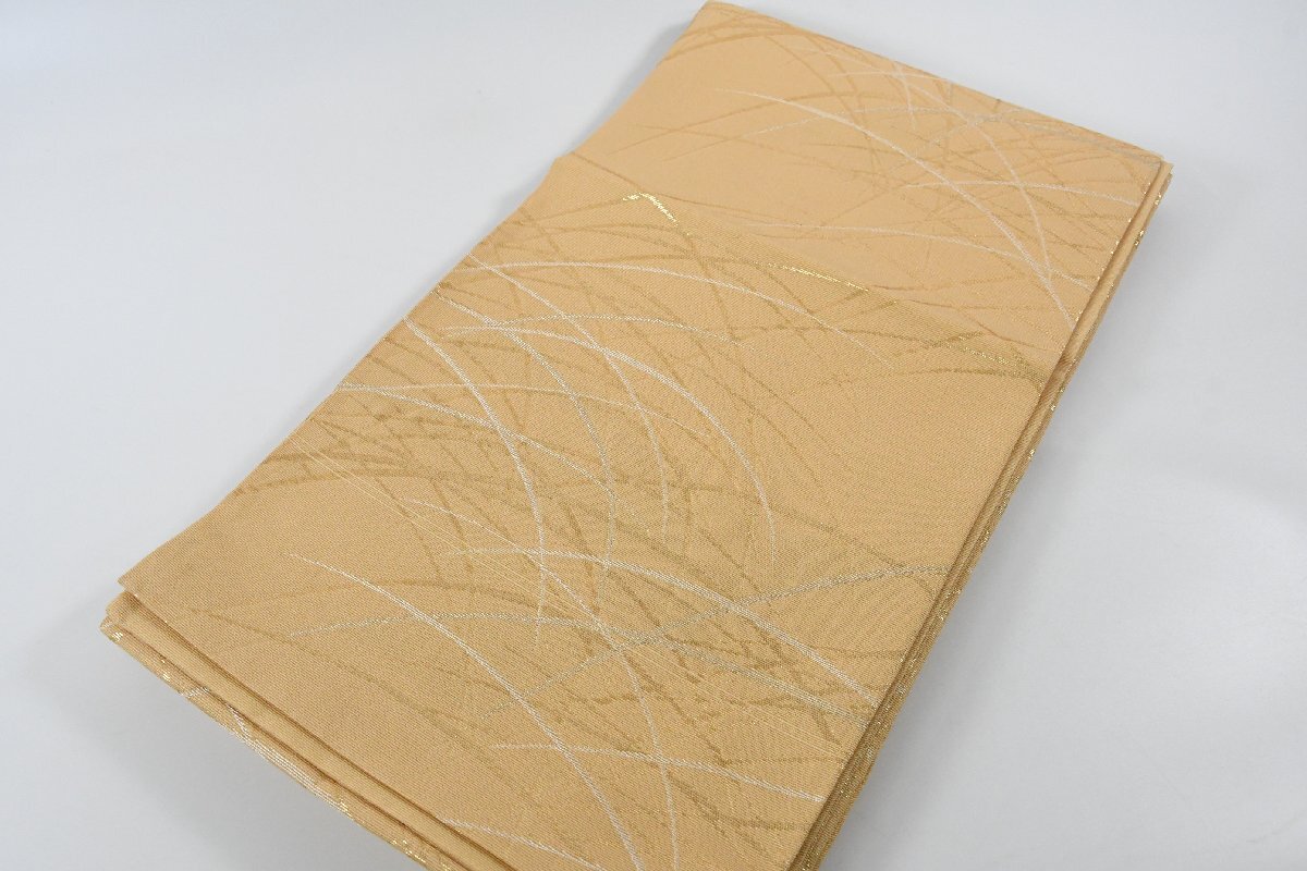 袋帯 夏帯 芝文 六通柄 帯丈434cm ★着物屋 ne-16300 桜庭呉服店拍卖