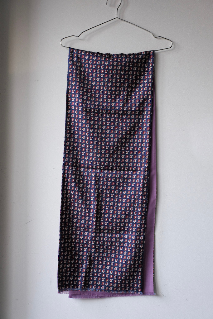 lacquer&c ADAMLEY SILK MUFFLER ラクアアンドシー拍卖