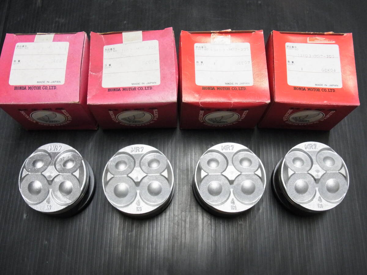 ホンダVFR750R(RC30)純正0.40オーバ-サイズピストン 新品 13103-MR7-305 検)MR7NL0BTTF-1鈴鹿8耐久テイストRVFNW1トリコHRC名車再生拍卖