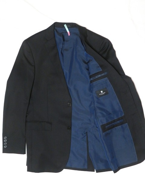 BLACK LABEL 40R 黒 テーラードジャケット拍卖