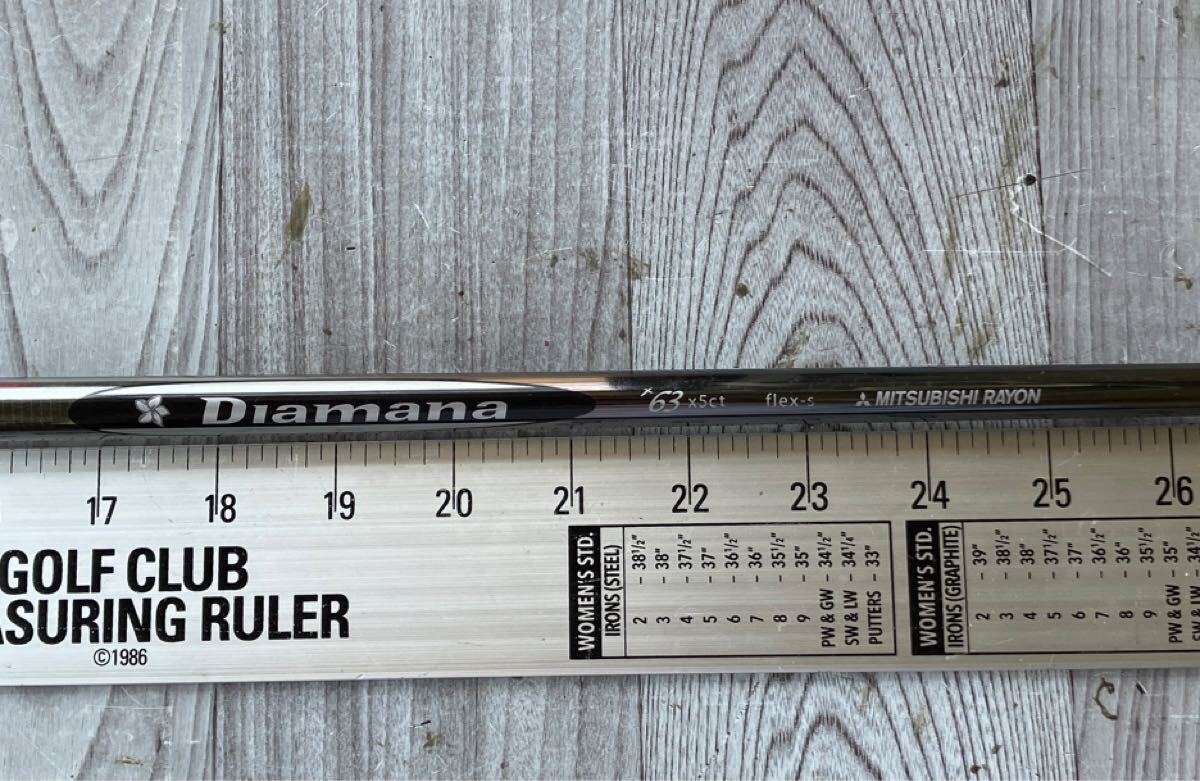 ◆送料込◆ Diamana ディアマナ ali'islei アリスレイ X63×5ct 三菱レイヨン ケミカル FLEX S PING ピン G425 430 410 スリーブ付シャフト拍卖