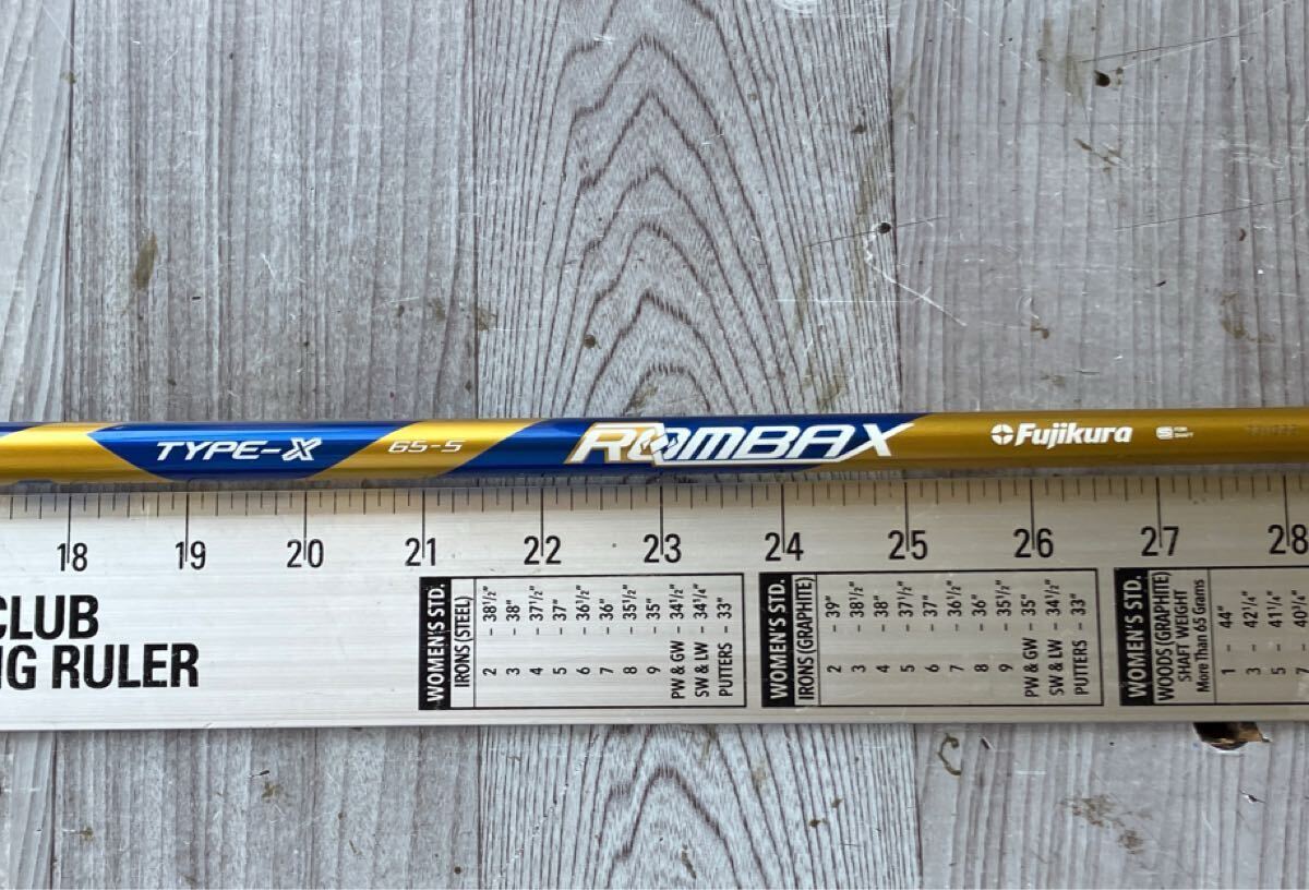 ◆◆ 送料無料 ◆◆ ROMBAX ランバックス TYPE-X 65S FLEX S FUJIKURA フジクラ PING ピン G425 430 410 スリーブ付シャフト 拍卖