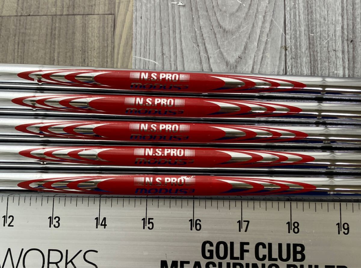 ☆☆ 送料無料 ☆☆ N.S.PRO MODUS 3 モーダス TOUR 105 FLEX S 6-PW 日本シャフト アイアン用 シャフトのみ 単品 5本セット拍卖