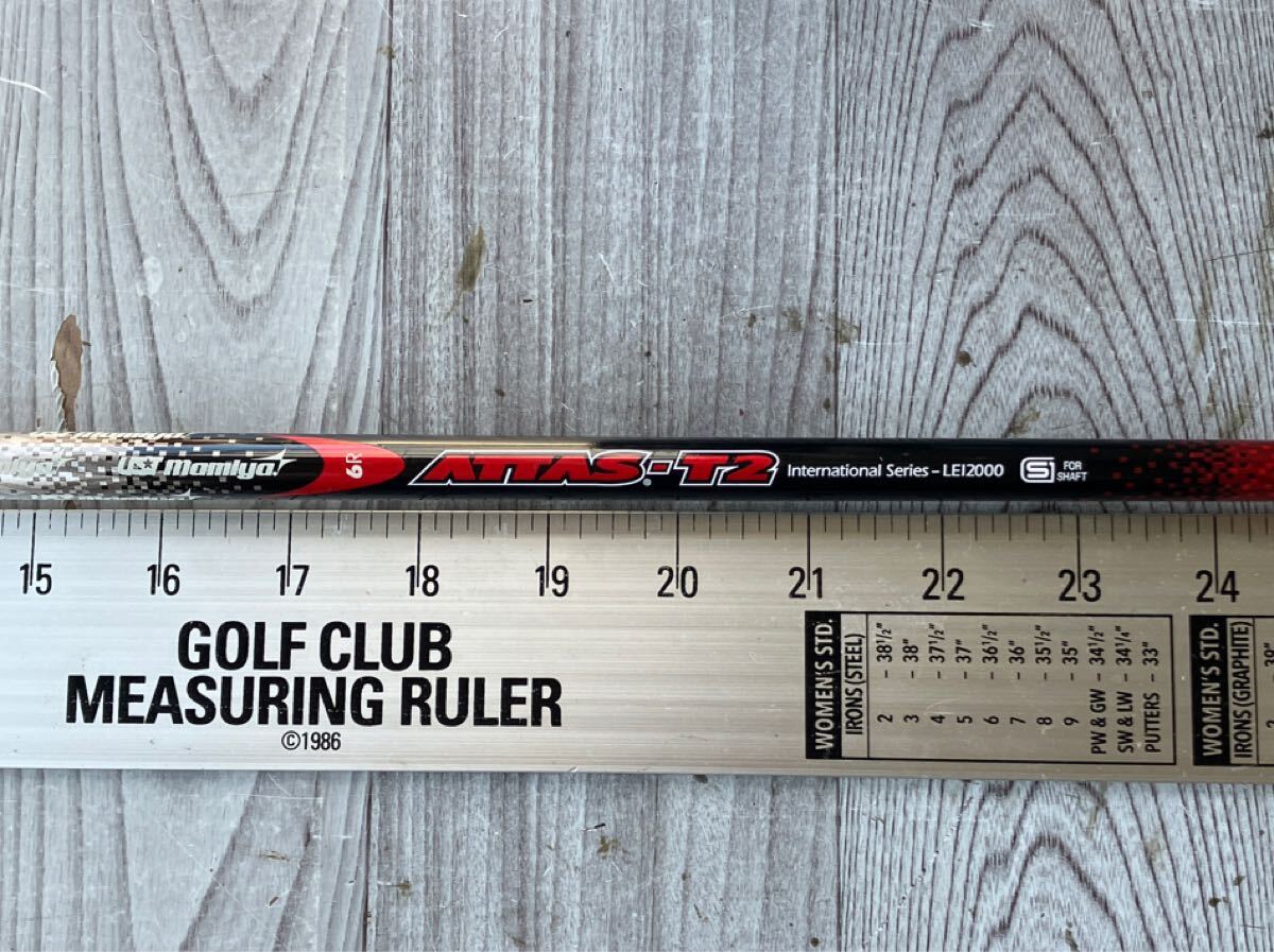 ◆◆ 送料無料 ◆◆ ATTAS T2 アッタス USTマミヤ FLEX 6R PING ピン G425 410 430 スリーブ付シャフト拍卖