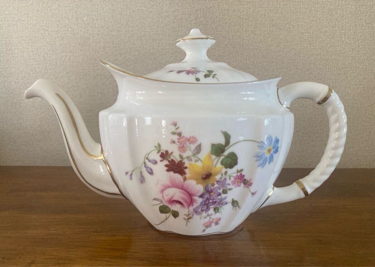 ロイヤルクラウンダービー/ポージーズ/Royal Crown Derby/ティーポット/ ポット/ 洋食器/ヴィンテージ/アンティーク拍卖