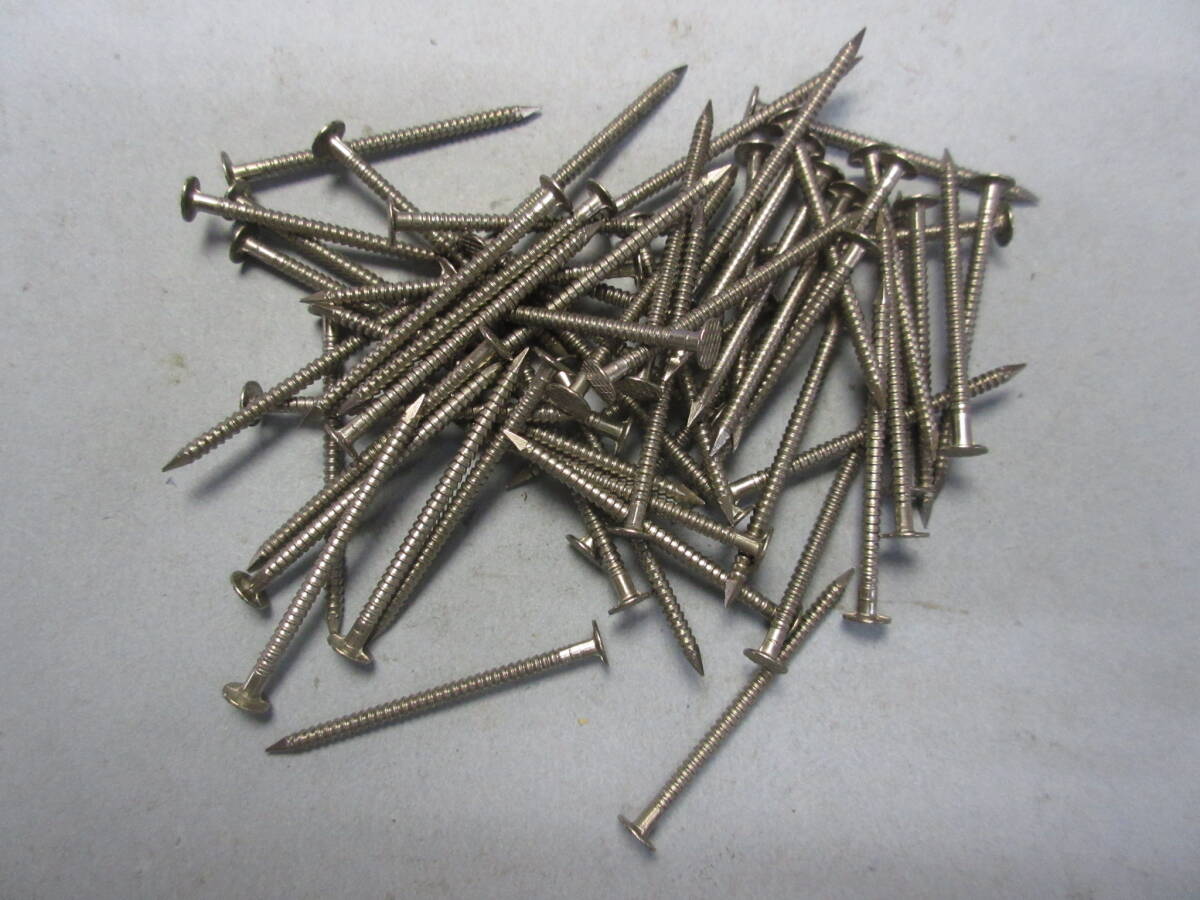 45mm/ステン釘/布目リング釘/ステン布目リング釘/ネイル/釘/SUS304/ステンレス釘/100g拍卖