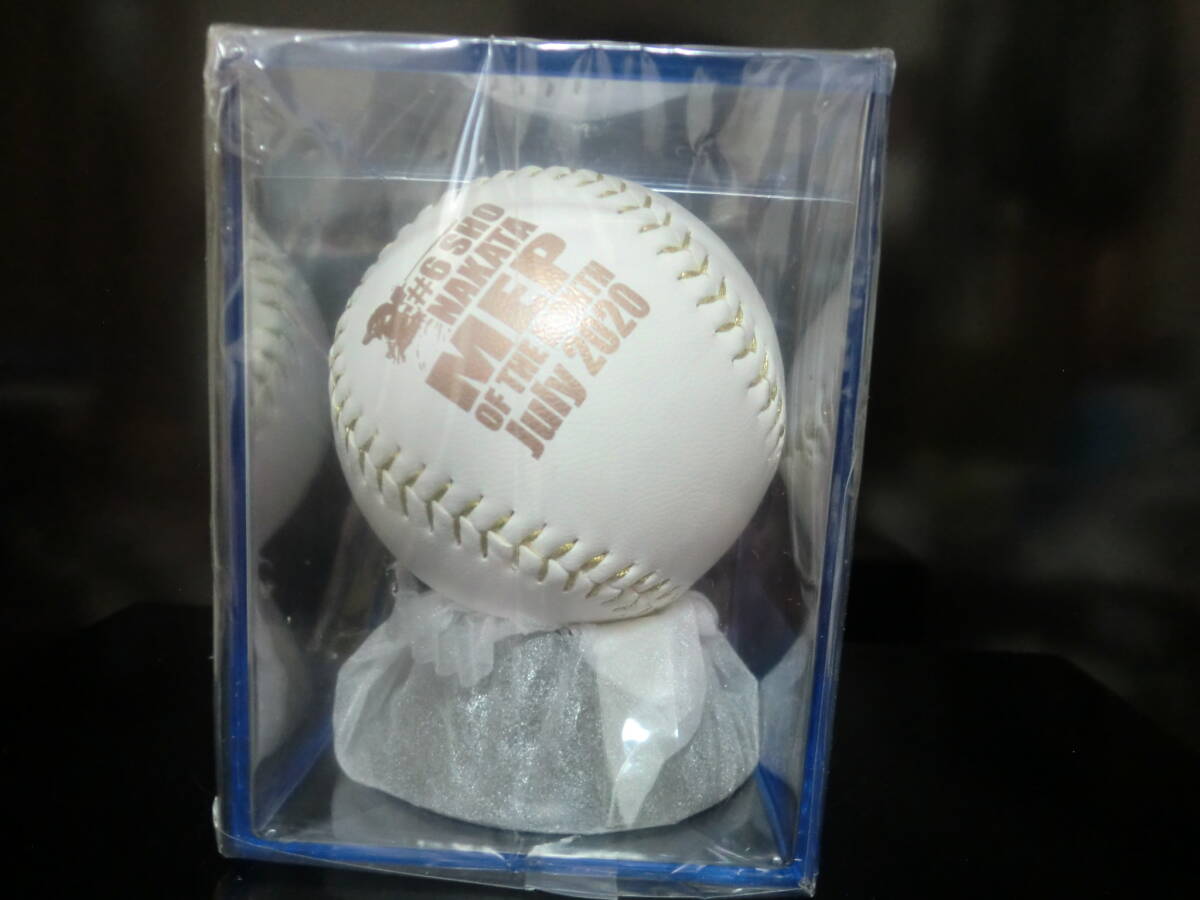 日本ハム ファイターズ 中田翔 MEP 2020 7月 記念ボール ケース付き拍卖