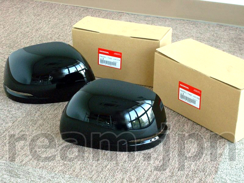 新品 ホンダ純正 N-ONE ドアミラーカバー スカルキャップ ブラック 左右 サイドミラーカバー エヌワン HONDA GENUINE NONE MIRROR COVER拍卖