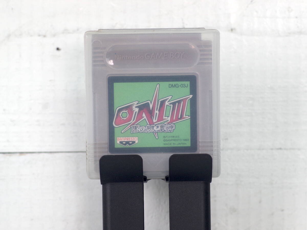 M12778【GB】エタノールで端子清掃 起動OK! ONI3 黒の破壊神 パンドラボックス オニ3 ゆうメール150g ゆうパック拍卖