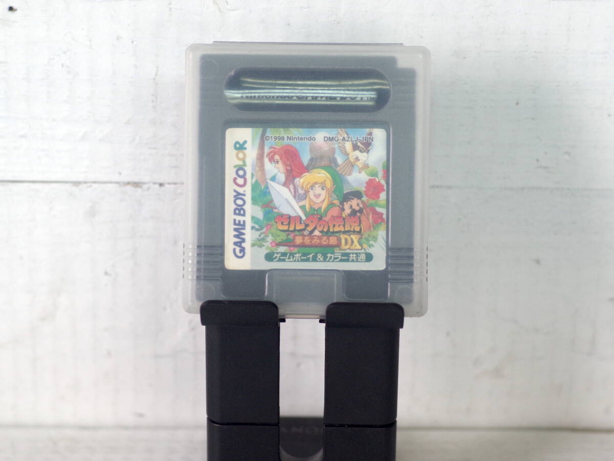 M12779【GBC】エタノールで端子清掃 起動OK! ゼルダの伝説 夢をみる島DX ゲームボーイカラー ゆうメール150g or ゆうパック拍卖