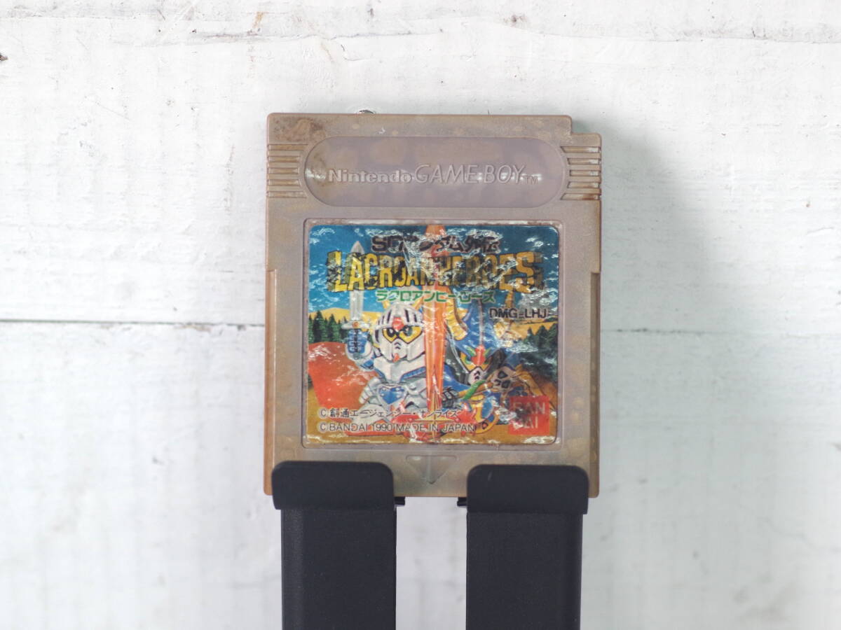 M12786【GB】エタノールで端子清掃 起動OK! SDガンダム外伝 ラクロアンヒーローズ ゲームボーイ ゆうメール150g or ゆうパック拍卖