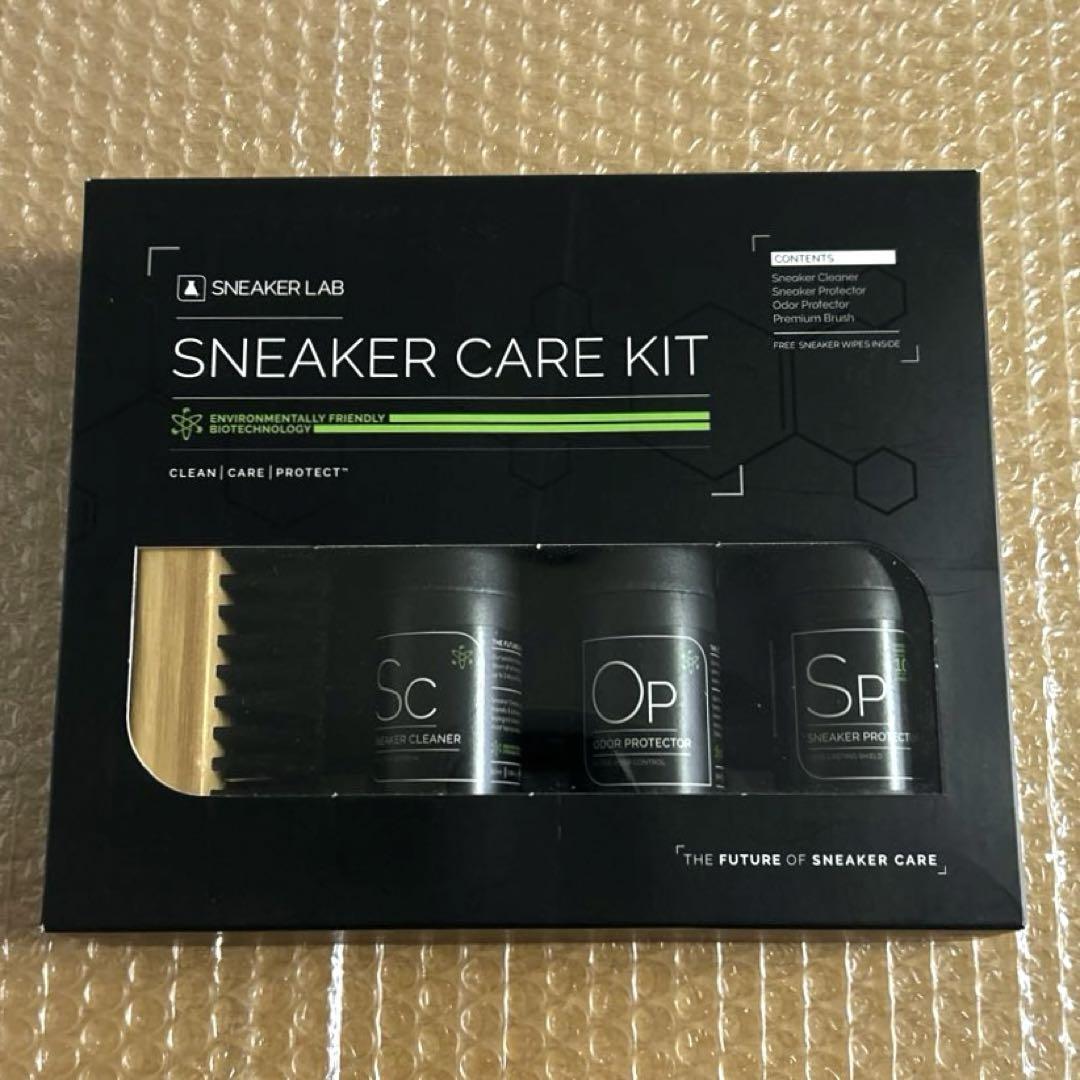SNEAKER LAB SHOE CARE KIT シューケア スニーカー キット セット スニーカークリーナー スニーカープロテクター プレミアムブラシ 箱付き拍卖