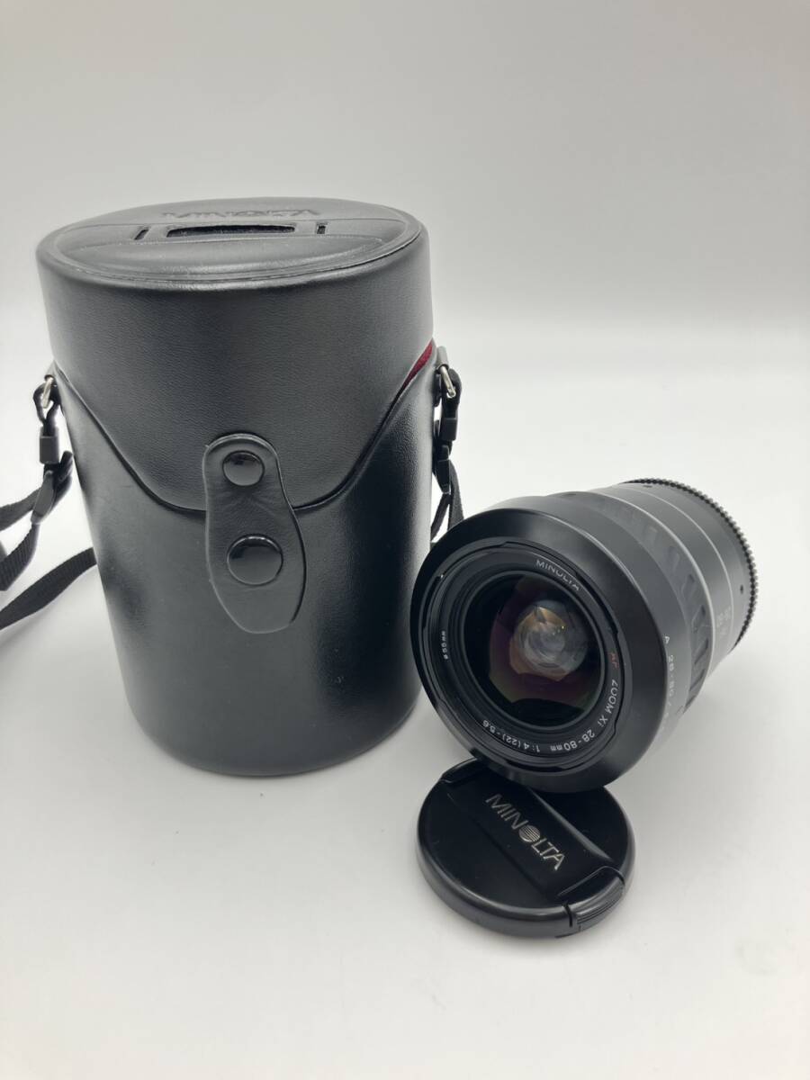 【1785】美品 MINOLTA ミノルタ AF ZOOM Xi 28-80mm 1:4-5.6 カメラレンズ コレクター保管品 現状品 拍卖