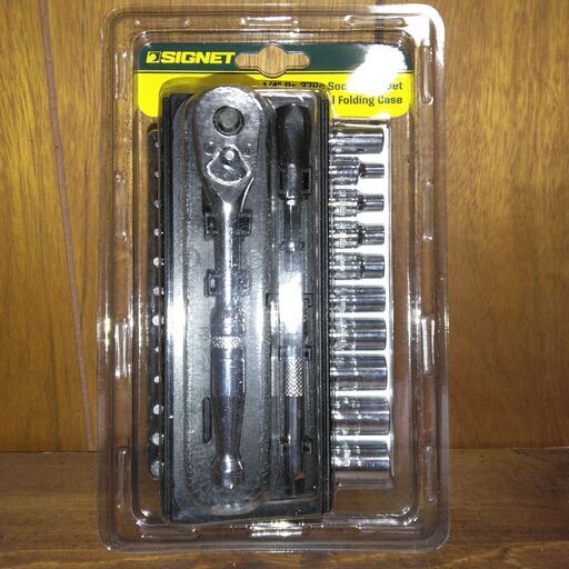 新品未使用 SIGNET(シグネット) 22041 ロールチョイス 37PC 1/4SQ ソケット&ビットセット拍卖
