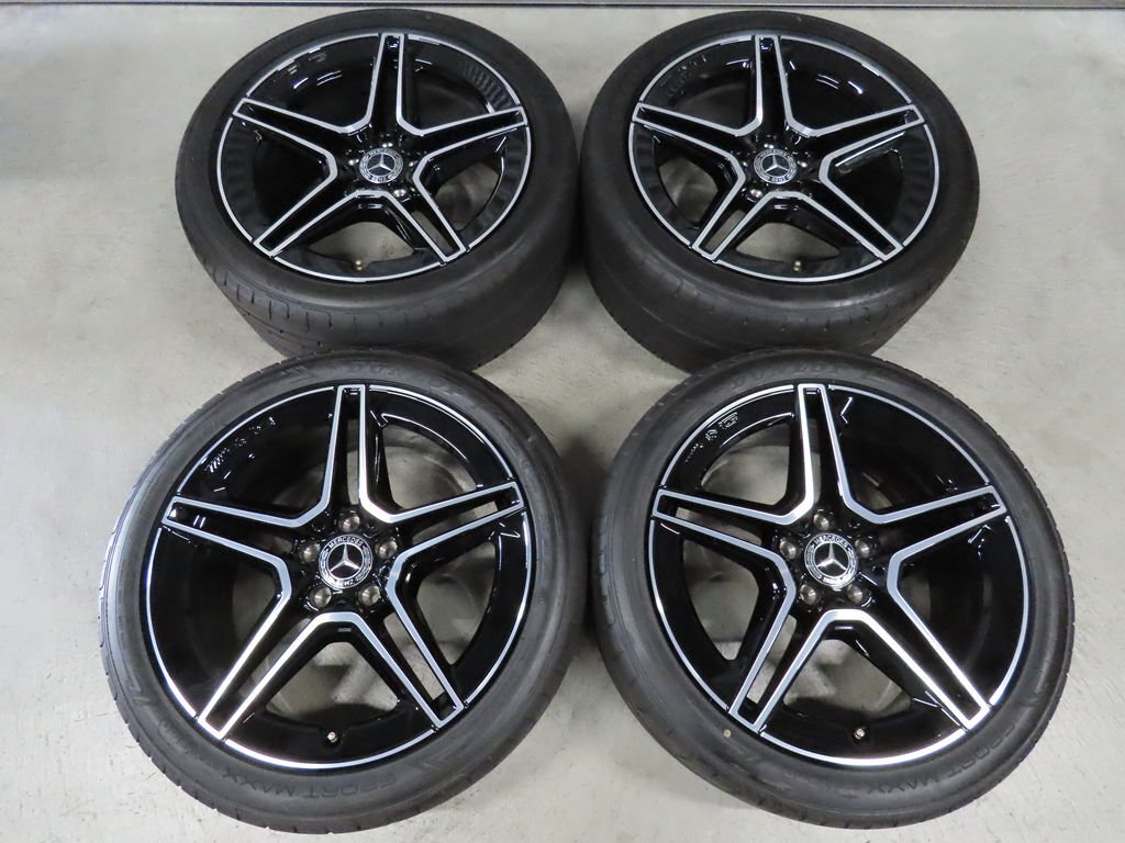メルセデスベンツ AMG CLA45 245/40R19 275/35R19 W257/C257 純正 納車外し 8J+33 9J+28 PCD112 5穴 A2574011500 A2574011600 美品 本物拍卖