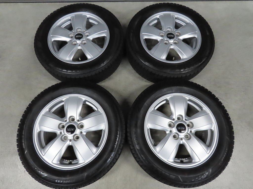 VRX3 BMW F55 F56 F57 純正 MINI COOPER 175/65R15 ミニクーパー 5.5J +46 PCD112 5穴 6855101 ヘリスポーク492 ブリヂストン ブリザック拍卖