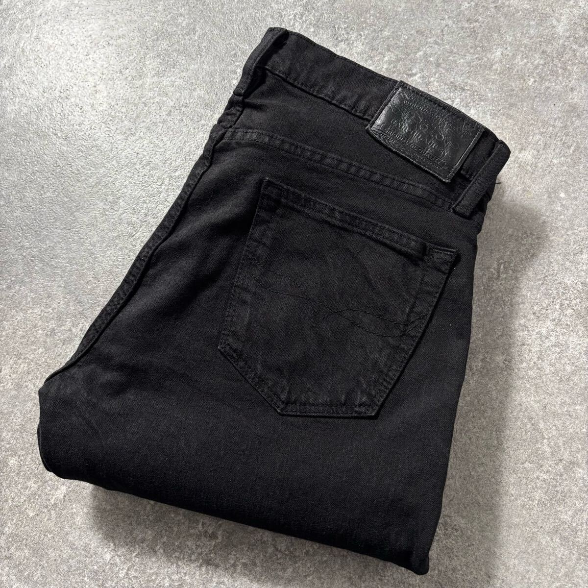 POLO RALPH LAUREN ポロ ラルフローレン SULLIVAN SLIM ストレッチ ブラック デニムパンツ ジーンズ スリム メンズ (30/30) 黒 ●r-696拍卖