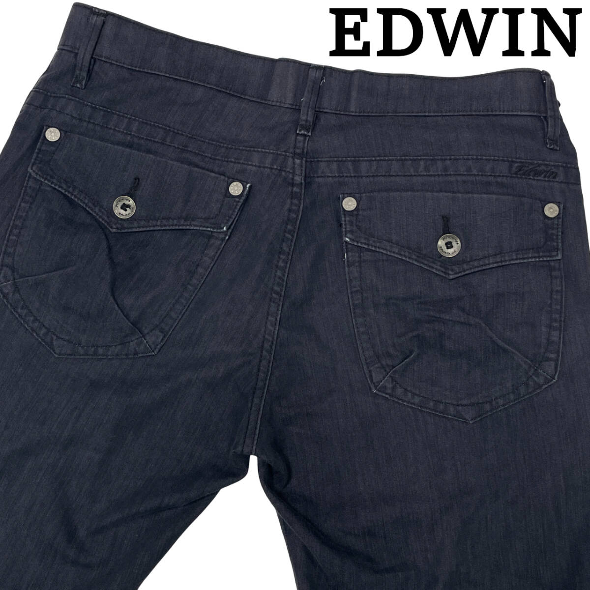 EDWIN エドウィン KHAKI 503 siz.M (約83cm W33相当) K51203 チノパンツ コットンパンツ ワークパンツ メンズ ジーンズ拍卖