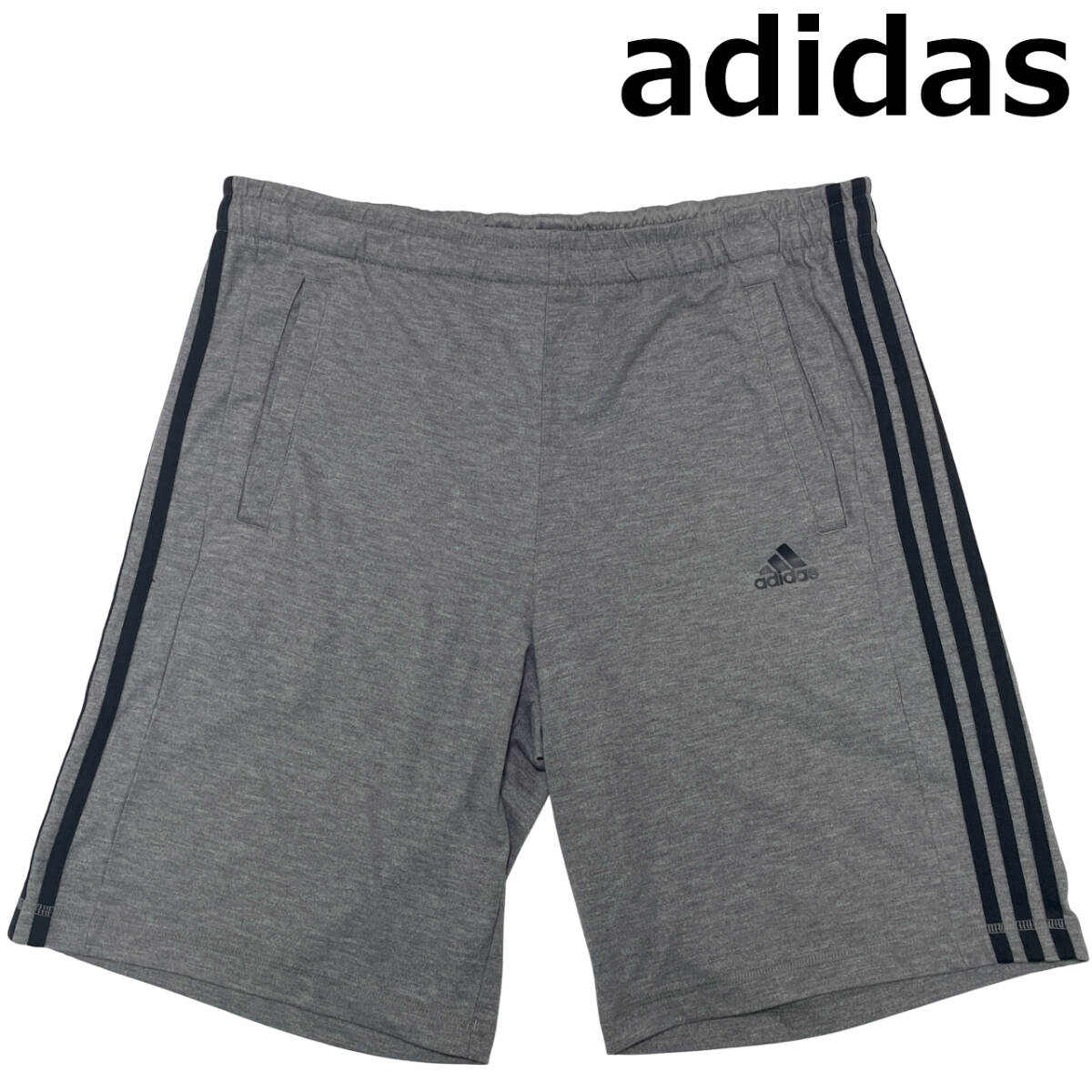 アディダス adidas ハーフパンツ siz.XO (約92~106cm) スウェット 短パン ジャージ トレーニング ショート パンツ拍卖