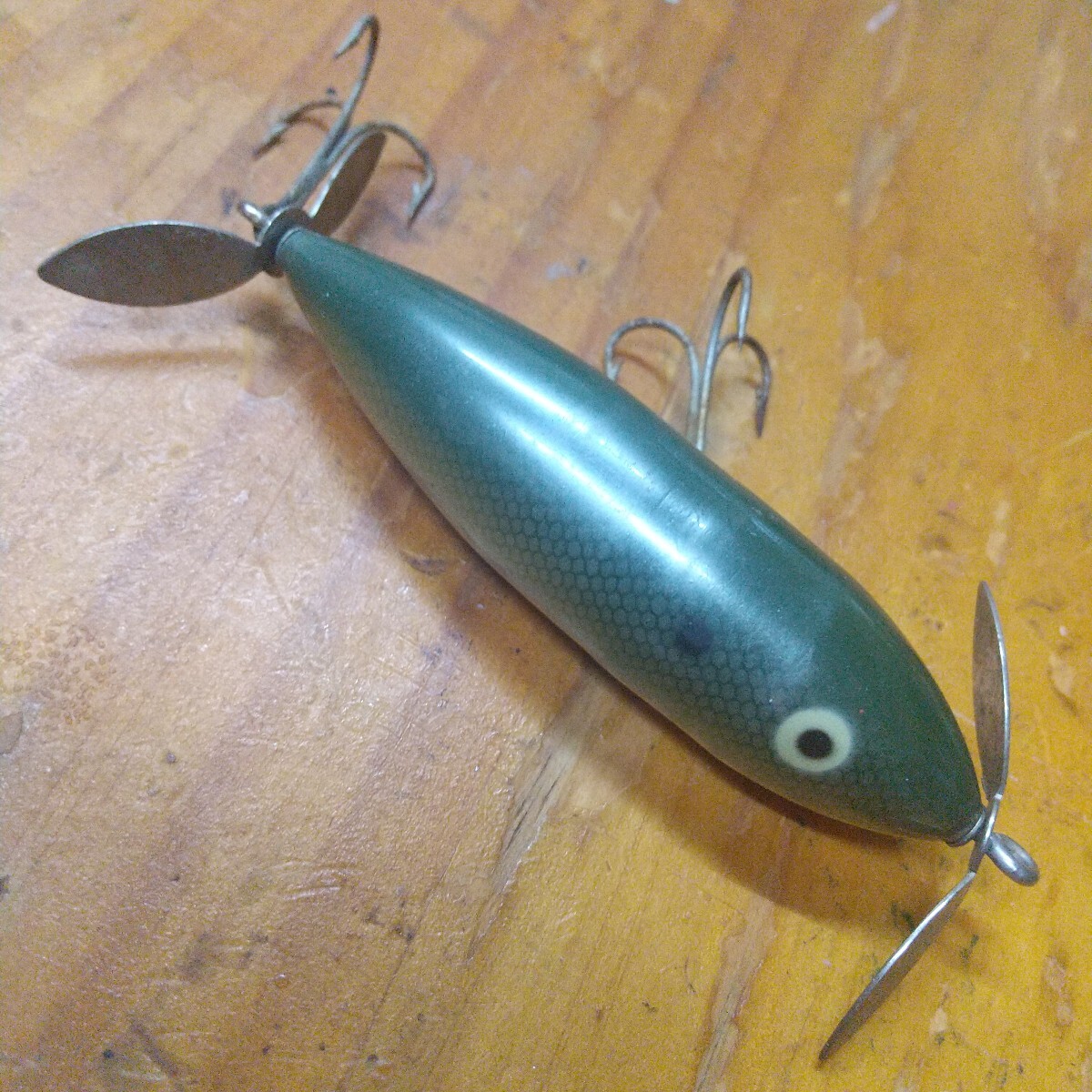 吹き目 直ペラ ウンデッド ヘドン コンパクト便送料込み拍卖