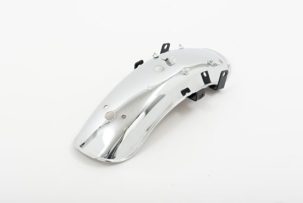 GN125 ショート リアフェンダー メッキ 社外品 カスタム 643拍卖