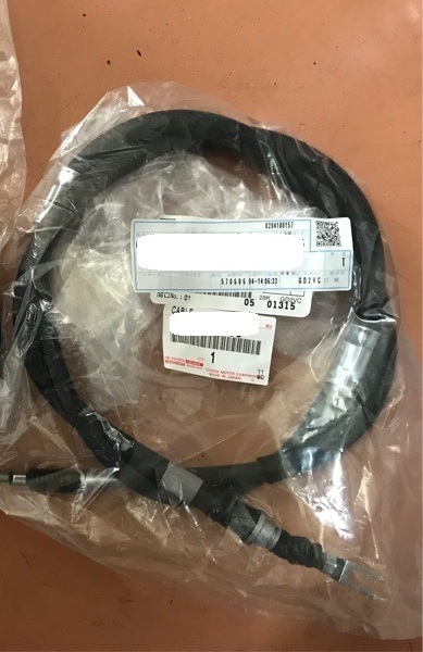 ★運転席★トヨタ 純正部品 新品 未使用 スターレット EP82 EP91 セラ EXY10 パーキングブレーキ ケーブルASSY ★TOYOTA STARLET SERA★拍卖