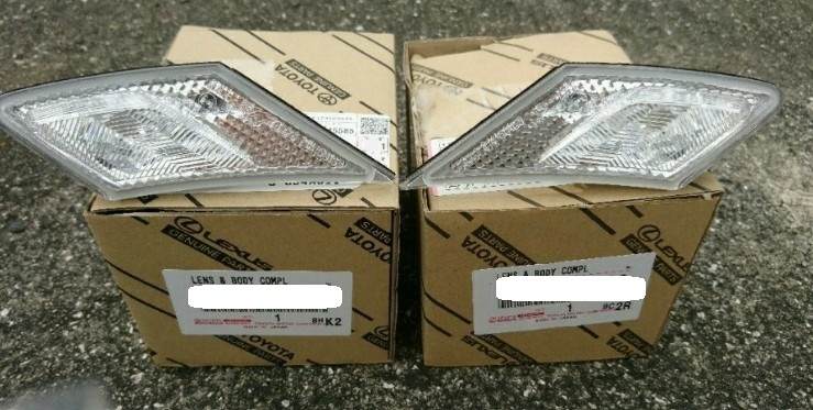 ★左右セット★トヨタ 純正部品 未使用 86 ZN6 サイドターンシグナル サイドマーカー サイドランプ ハチロク LH RH 新品 TOYOTA 拍卖