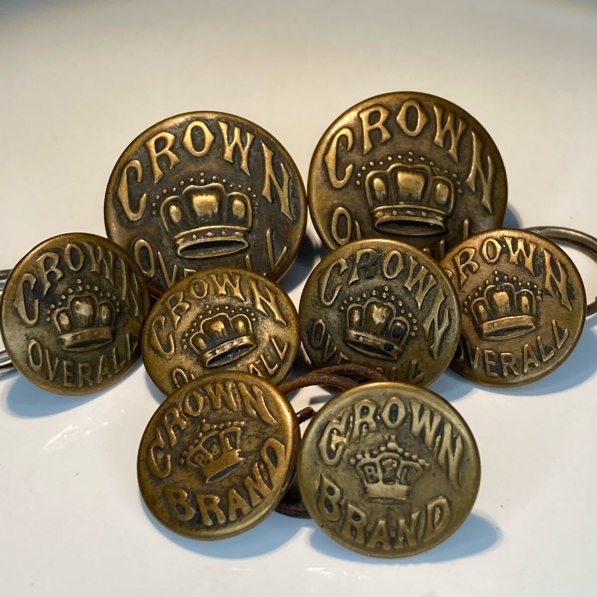 ビンテージ CROWN クラウン UNION MADE デニム ウォバッシュ カバーオール チンスト 大戦 ジャケット CARHARTT カーハート チェンジボタン拍卖