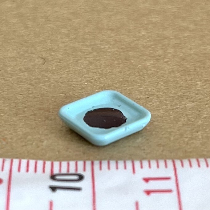 しょうゆ皿 ミニチュア品 リーメント 今日は贅沢お寿司の日 ぷちサンプル 拍卖