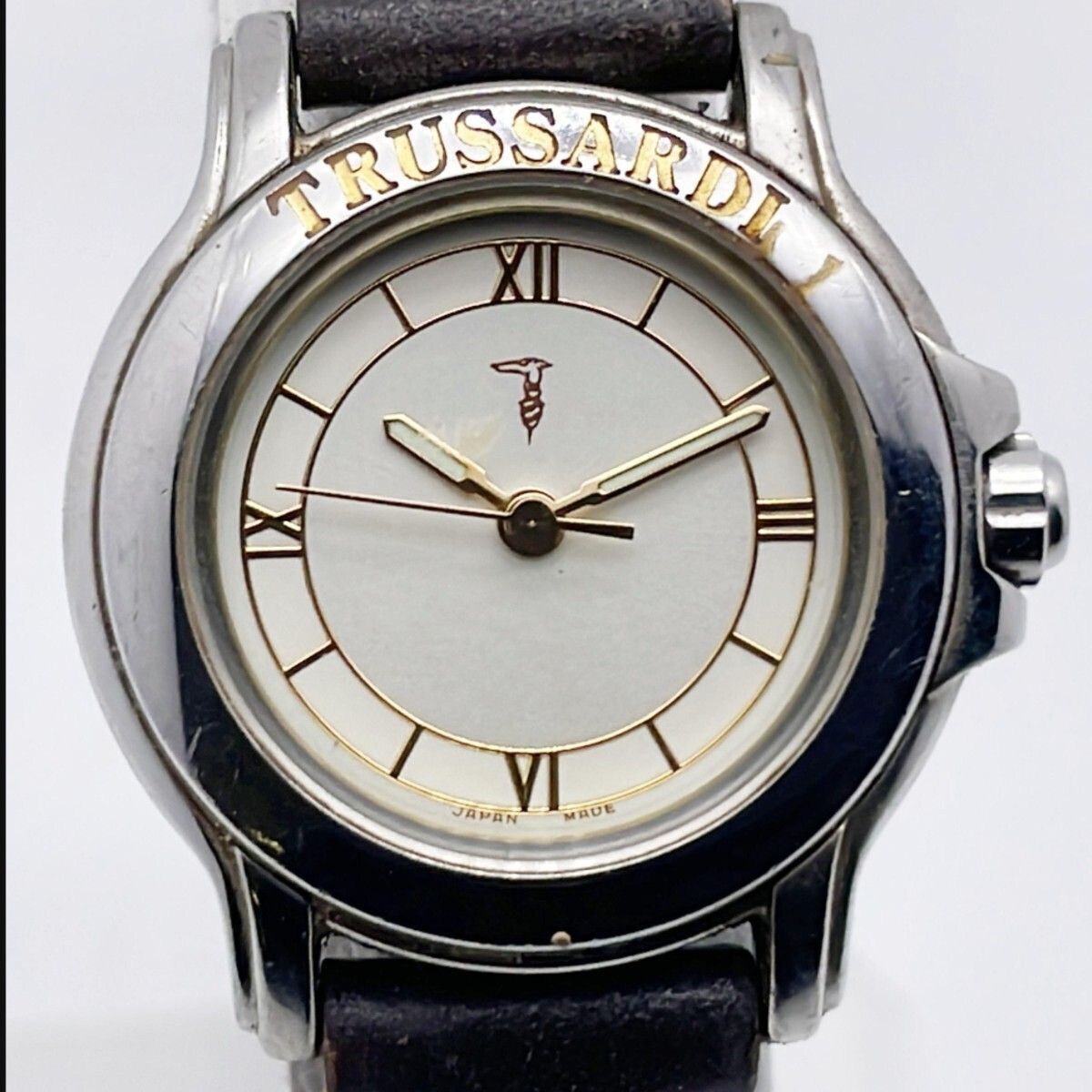 【62608】トラサルディ TRUSSARDI レディース腕時計 SS 革拍卖