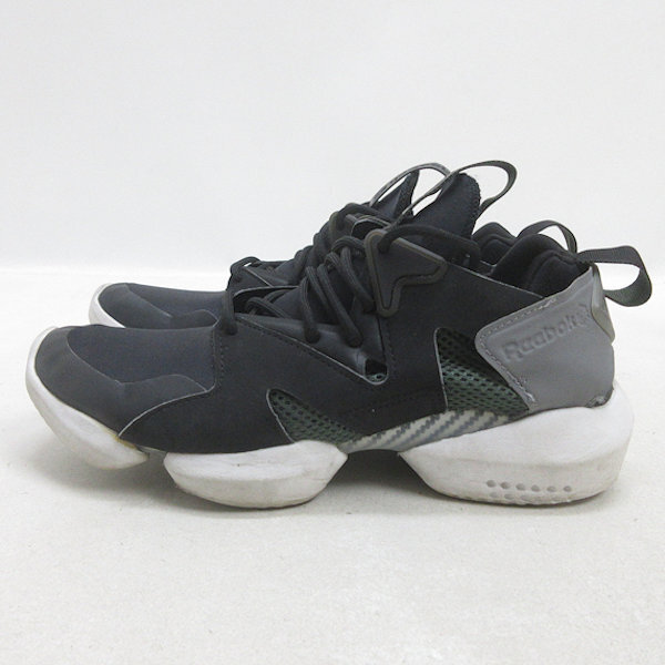 Q■【25.5cm】リーボック/Reebok CLASSICオーパスライト ランニングシューズ■黒MENS/1【中古】拍卖