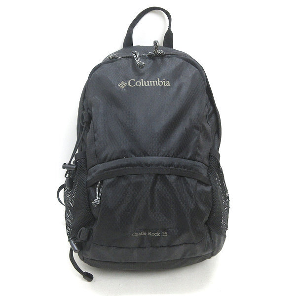 G■コロンビア/Columbia PU9708/リュック バックパック 15L■黒/men's/LADIES/10【中古】■拍卖