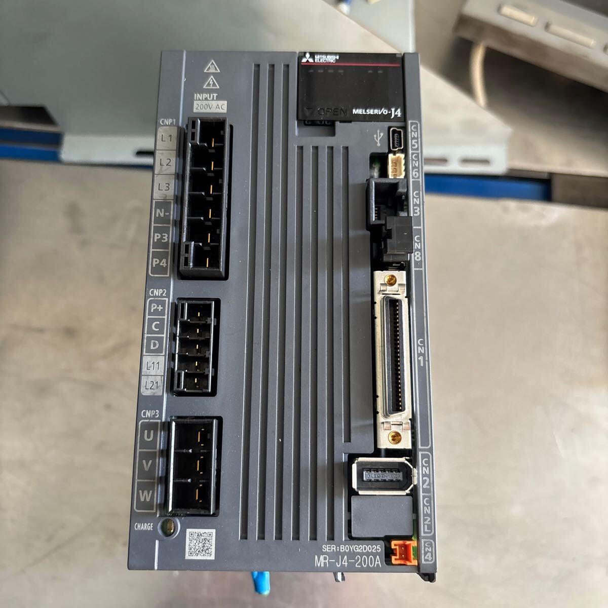 ff1551 三菱 MR-J4-200A 中古現状品拍卖