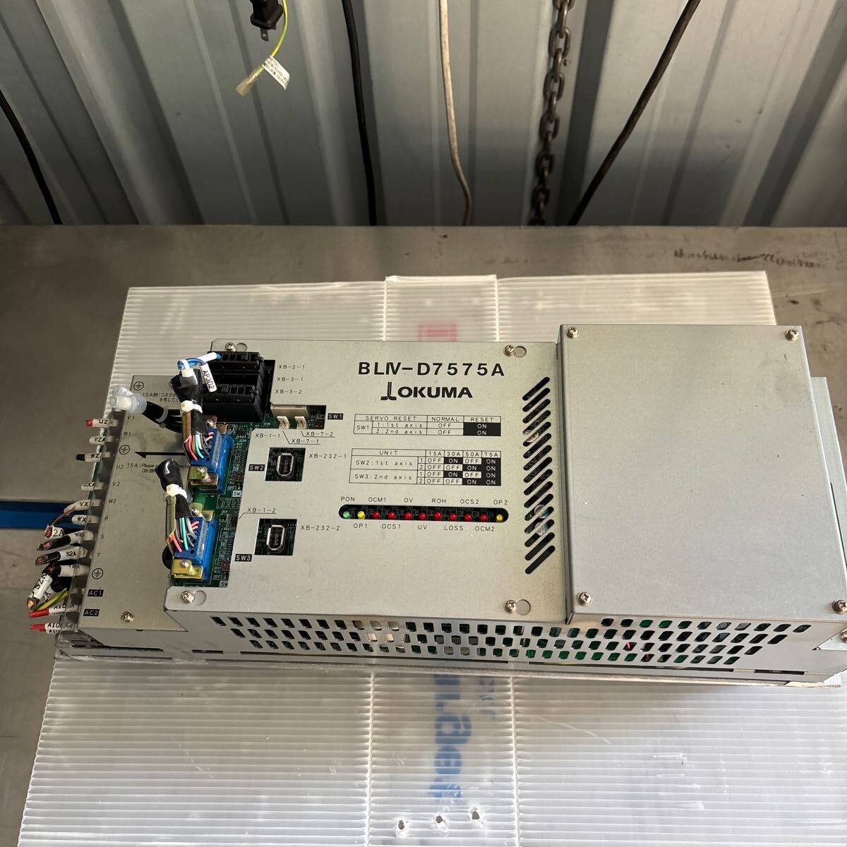 ff1557 OKUMA サーボアンプ 中古現状品拍卖