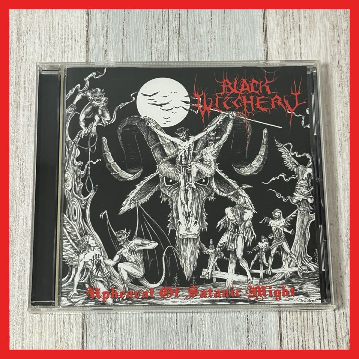 【SC16】CD/Black Witchery ブラック・ウィッチリー/Upheaval Of Satanic Might/ブラックメタル拍卖