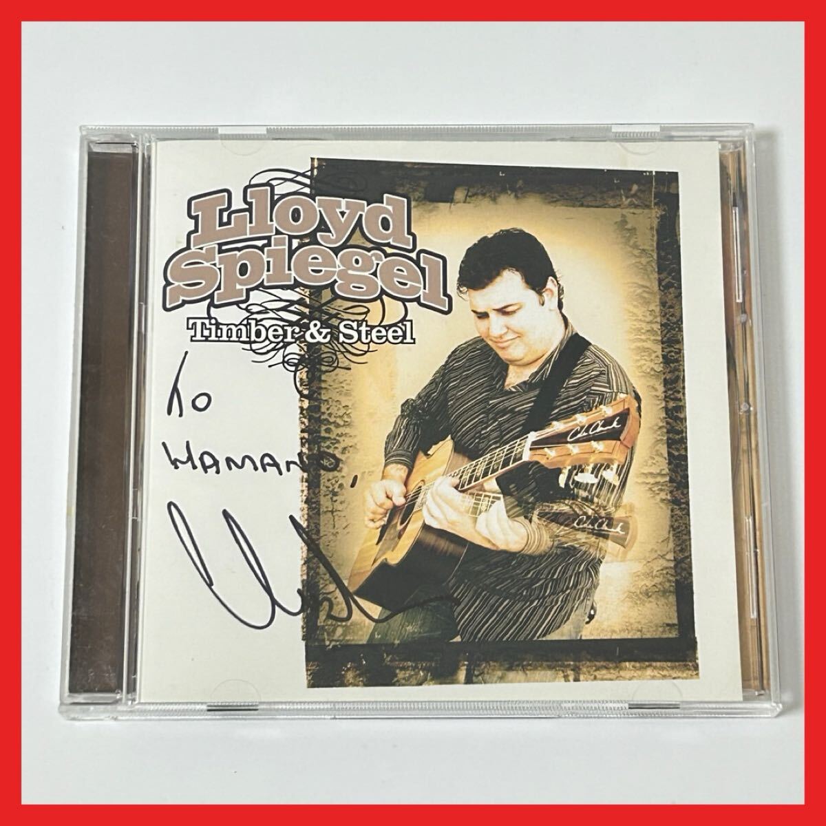【SC19】【サイン入り】CD/Lloyd Spiegel/Timber & Steel拍卖