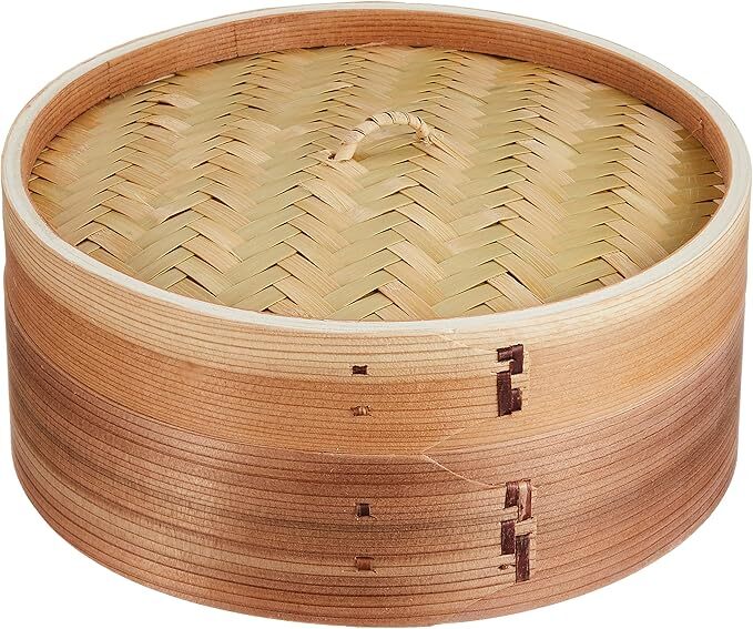 中華 せいろ 24cm 蒸し器 蒸し 野菜 しゅうまい 小籠包 天然木 天然竹 和の里 H-5715拍卖