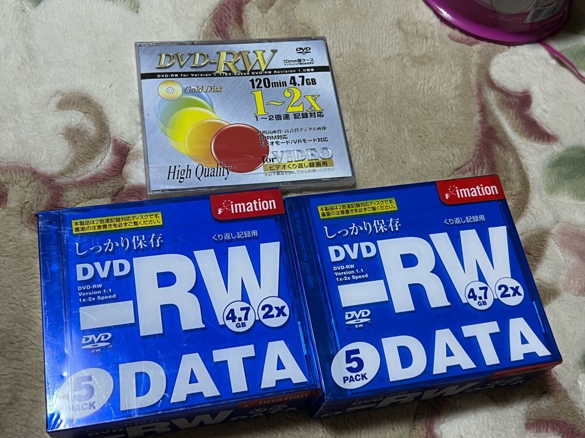DVD-RW 10枚セット おまけあり IMATION 未開封 未使用品拍卖