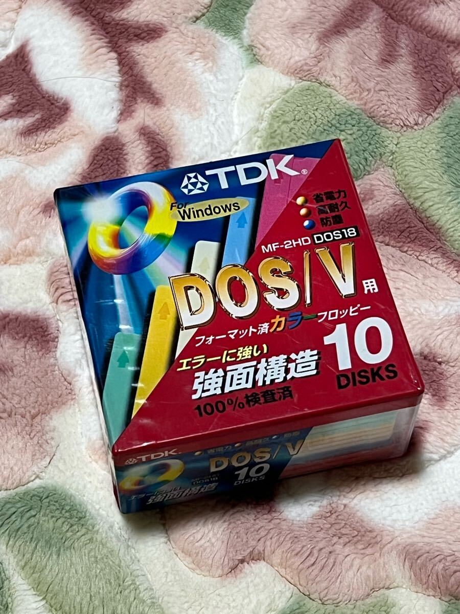 フロッピーディスク FD 10本セット TDK 未開封 未使用品拍卖